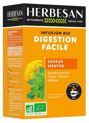 Herbesan Infusion Organic Gemakkelijke Spijsvertering 20 Zakjes