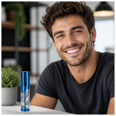 Spray Stay Cool pentru Respirație Proaspătă cu Mentă Verde 20 ml