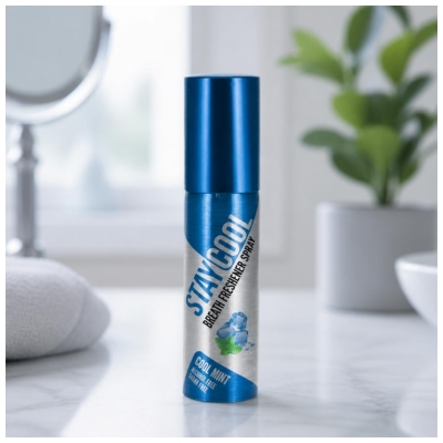 Stay Cool Fräsch Andedräktsspray Grönmynta 20 ml