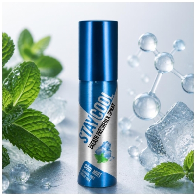 Stay Cool Fräsch Andedräktsspray Grönmynta 20 ml