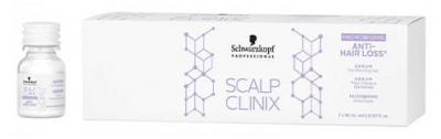 Schwarzkopf Clinix Pret-kritīšu serums Anti-Hair Loss Scalp Clinix Schwarzkopf Pro 7x10ml