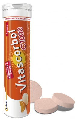 Vitascorbol C1000 20 Comprimés à Croquer