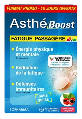 3C Pharma AsthéBoost 30 Compresse di cui 10 Gratuite