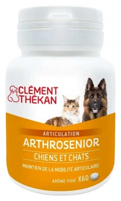 Clément Thékan Articulación Artrosenior Perro 60 Comprimidos