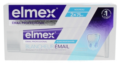 Elmex Emalj Professional Vitare Emalj Set om 2 x 75 ml
