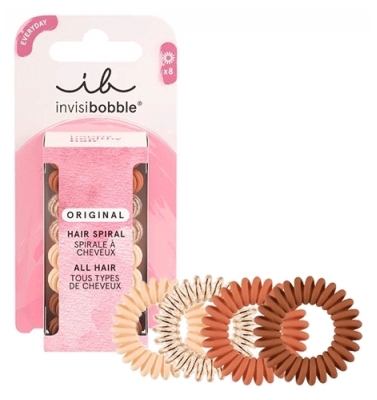 Invisibobble Café au Lait Original Hair Elastics Set Invisibobble x8