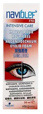 Novax Pharma Naviblef Intensywnie Pielęgnująca Pianka do Powiek 50 ml