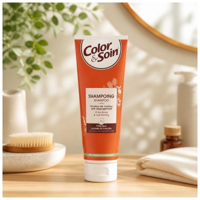 Les 3 Chênes Color & Soin Šampūnas Spalvų Fiksavimui, Apsaugantis nuo Blukimo 200 ml