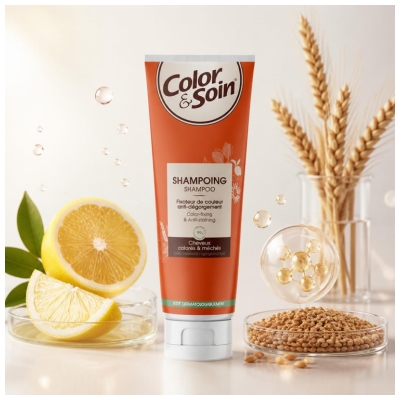Les 3 Chênes Color & Soin Šampūnas Spalvų Fiksavimui, Apsaugantis nuo Blukimo 200 ml