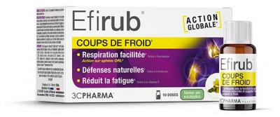 3C Pharma Efirub Coups de Froid 10 Monodosi