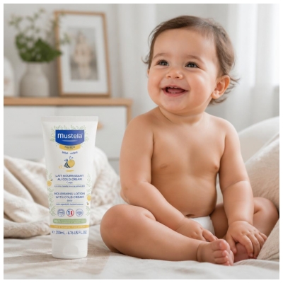 Mustela Lait Nourrissant au Cold Cream à la Cire d'Abeille 200 ml