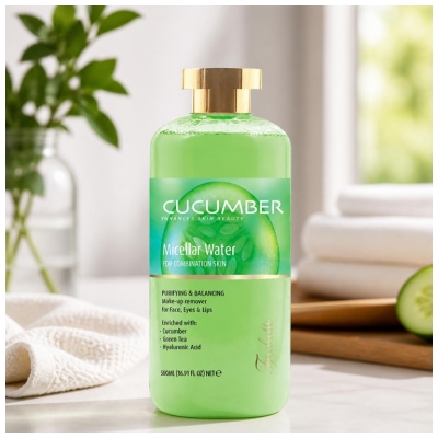 Arganicare Cucumber Reinigendes Mizellenwasser 500 ml
