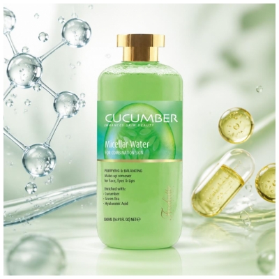 Arganicare Okurka Čisticí micelární voda 500 ml