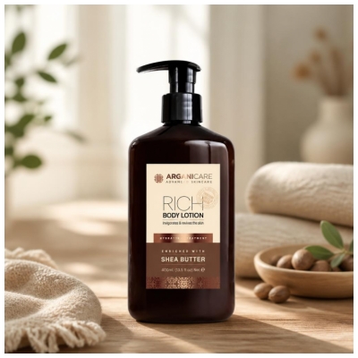 Arganicare Rich Body Lotion Shea Butter 400 ml