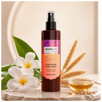 Spray de deschidere Arganicare Summer cu extract de Tiaré 250 ml