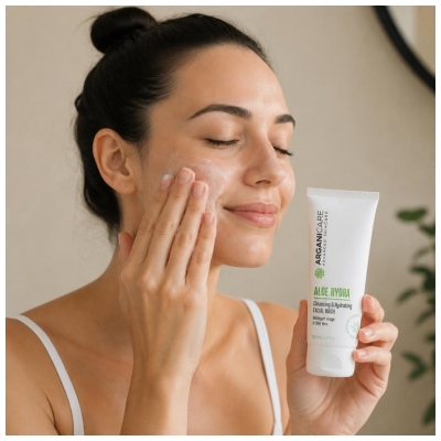 Arganicare Aloe Hydra Facial Cleanser 100 ml