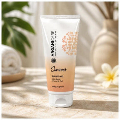 Arganicare Summer Douchegel met Tiaré-extract 200 ml