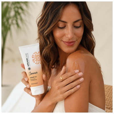 Arganicare Summer Duschgel mit Tiaré-Extrakt 200 ml