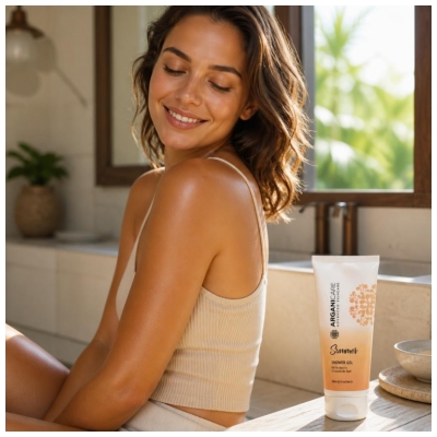 Arganicare Summer Duschgel mit Tiaré-Extrakt 200 ml