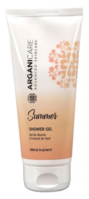 Gel de Duș Arganicare Summer cu Extract de Tiaré 200 ml