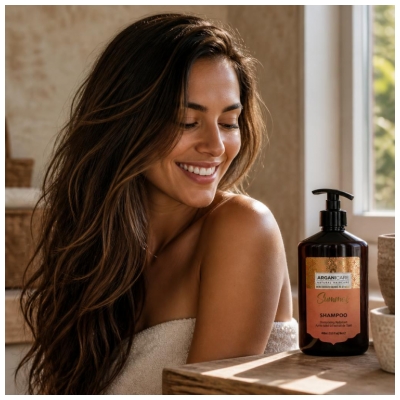 Arganicare Summer After-Sun Shampoo med Tiarextrakt 200 ml