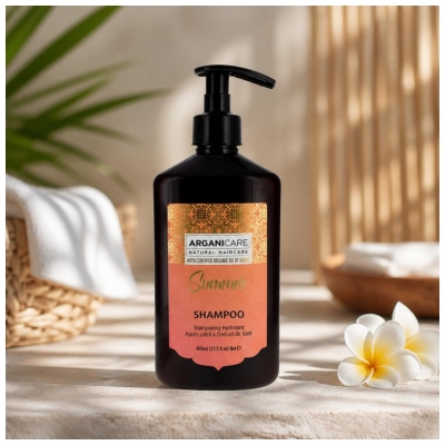 Shampoo Pós-Sol Arganicare Summer com Extrato de Tiaré 200 ml