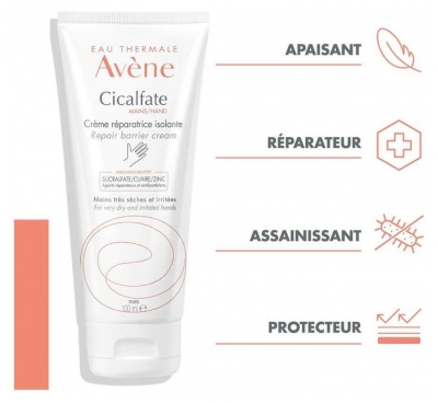 Avène Cicalfate Mains Crème Réparatrice Isolante 100 ml