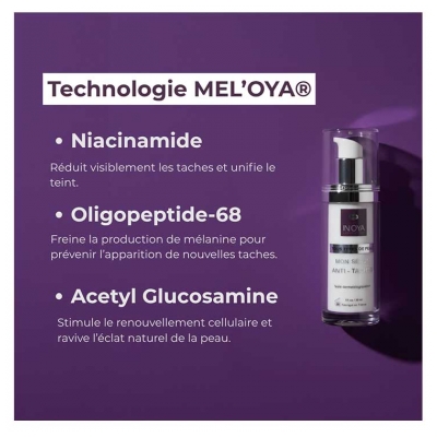 In'Oya Mel'Oya Sérum Anti-Taches pour Peaux Noires et Mates 30 ml