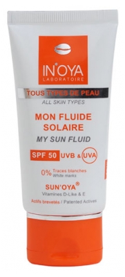 In'Oya Fluido Solar Sun'Oya Para Pieles Negras y Oscuras SPF50 50 ml
