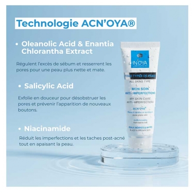 In'Oya Acn'Oya Mon Soin Anti-Imperfections Peaux à Tendance Acnéique 30 ml