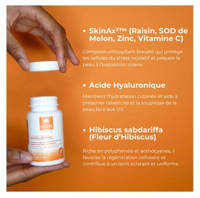 In'Oya Sun'Oya Caps Défense pour Peaux Noires et Mates 30 Gélules