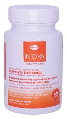 In'Oya Sun'Oya Caps Défense pour Peaux Noires et Mates 30 Gélules