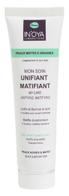In'Oya Mit Forenende & Matgørende Plejeprodukt til Mørk & Mat Hud Typer Blandet til Fedtet Hud 50 ml