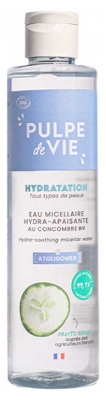 Pulpe de Vie Eau Micellaire Hydra-Apaisante au Concombre Bio 250 ml