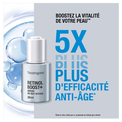 Neutrogena Retinol Boost + Sérum de Nuit Intense 30ml