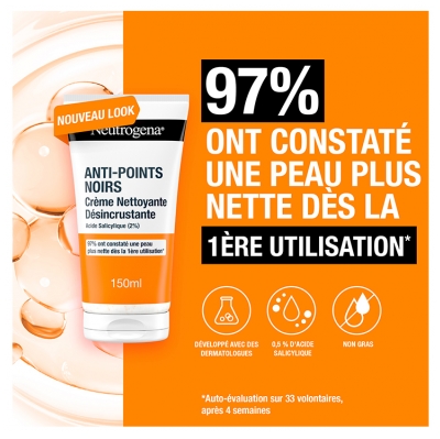 Neutrogena Crème Désincrustante Anti-Points Noirs 150 ml