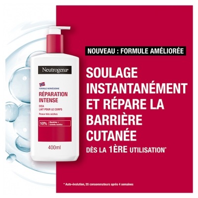 Neutrogena Réparation Intense Lait Corps 400 ml