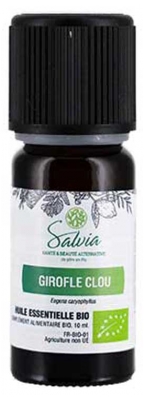 Salvia Nutrition Biologische Etherische Olie Kruidnagel 10 ml
