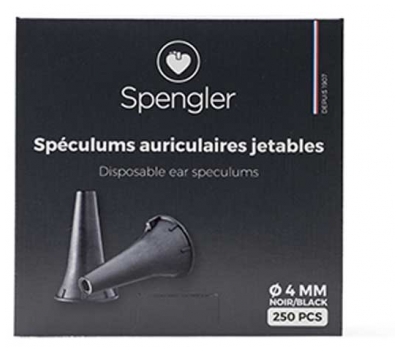 Spengler-Holtex vienkartiniai ausų speculai, 250 vnt.
