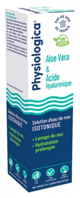 Gifrer Physiologica Isotoninen merivesiliuos Aloe Vera & Hyaluronihappo 120 ml