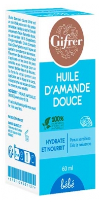 Gifrer Óleo de Amêndoa Doce 60 ml