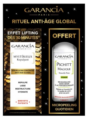 Garancia Mystérieux Repulpant 30 ml + Pschitt Magique Nouvelle Peau 10 ml Offered