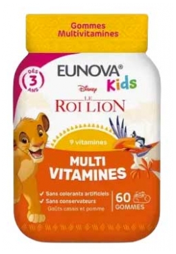 Eunova Kids Multi Vitamines Le Roi Lion 60 Gummies