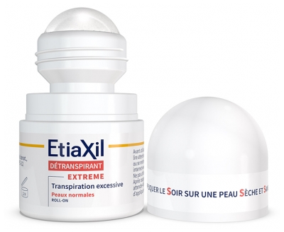 Etiaxil Détranspirant Extrême Aisselles Peaux Normales Roll-On 15 ml
