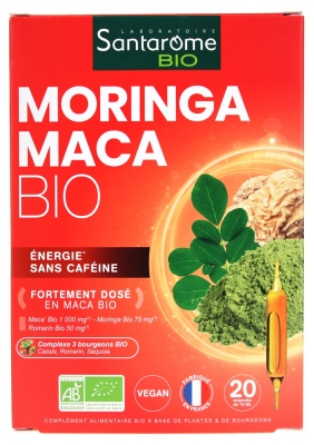 Santarome Bio Moringa Maca Bio 20 Ampoules