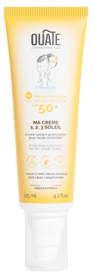 Ouate Moja Krema 1, 2, 3 Sonce Obraz in Telo SPF 50+ 125 ml