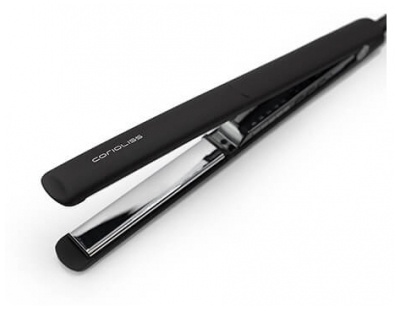 Corioliss C3 Black Soft Touch Chrome stijltang