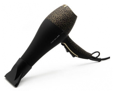Corioliss Sèche-cheveux Flow Black Gold Leopard Soft Touch
