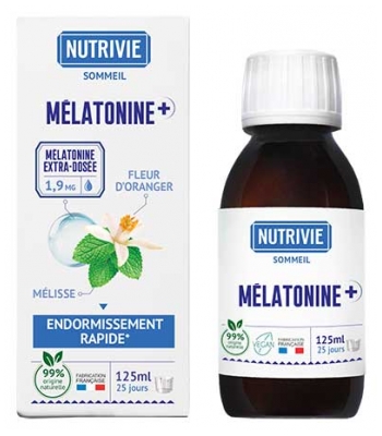 Nutrivie Melatonin+ 1,9 mg 125 ml