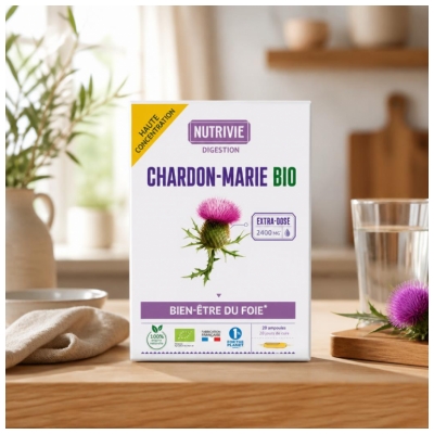 Nutrivie Cardo Mariano Bio 20 Ampolas